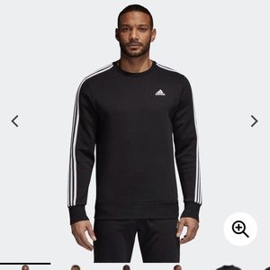 ADIDAS 3 STRIPE CREWNECK